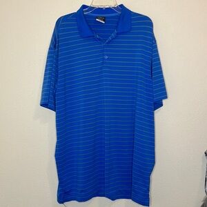 Nike Golf Blue and Green Polo Size XL